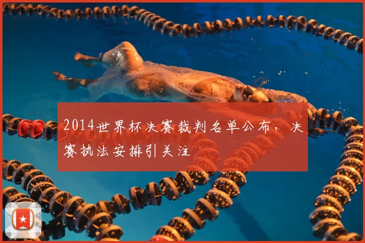 2014世界杯决赛裁判名单公布，决赛执法安排引关注